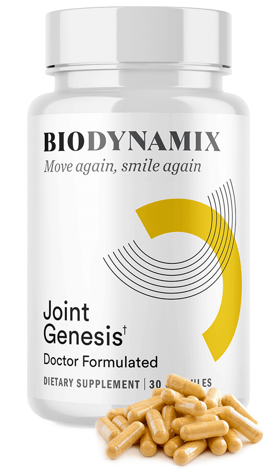 Joint Genesis bottle and ingredients
